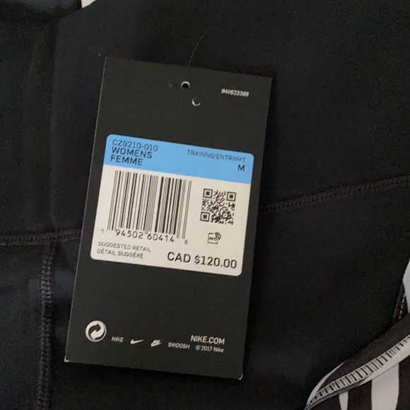 NWT NIKE DRY FIT * SPORTS BRA & TIGHTS SET - Picture 4 of 4